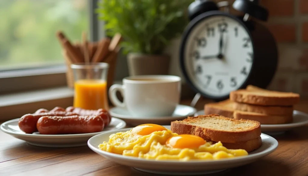 times for harvester breakfast