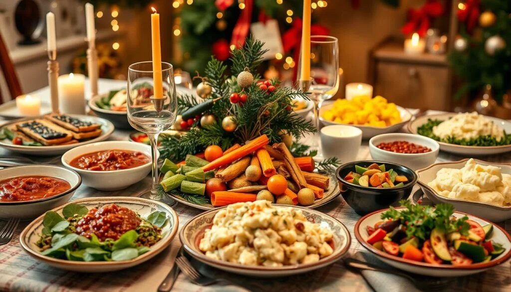 meatless christmas dinner