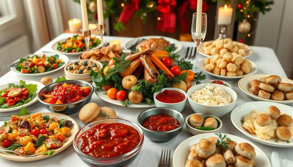 meatless christmas dinner