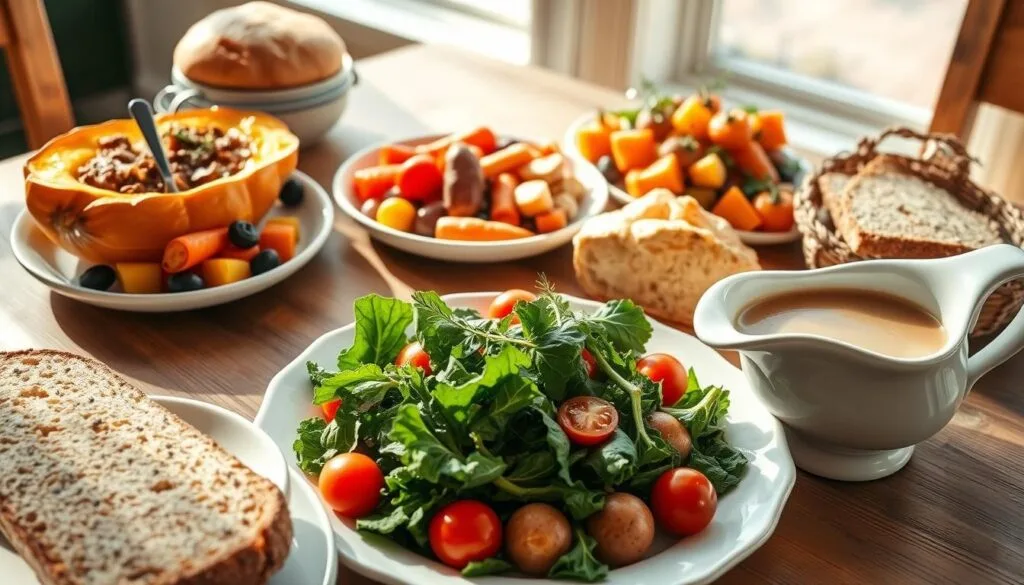 vegan roast dinner